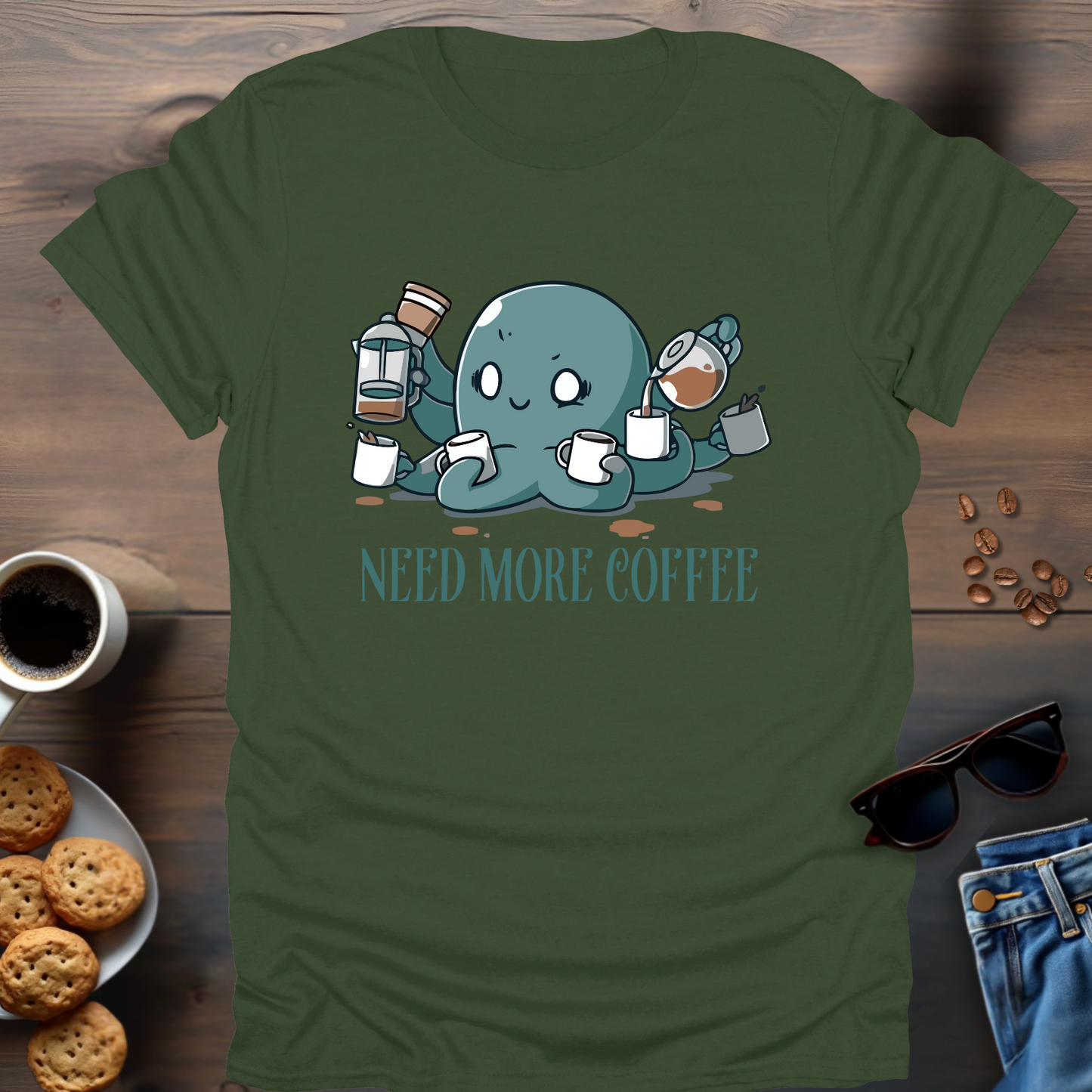 Need More Coffee T-Shirt