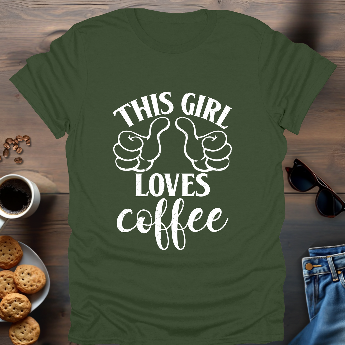 This Girl Loves Coffee T-Shirt