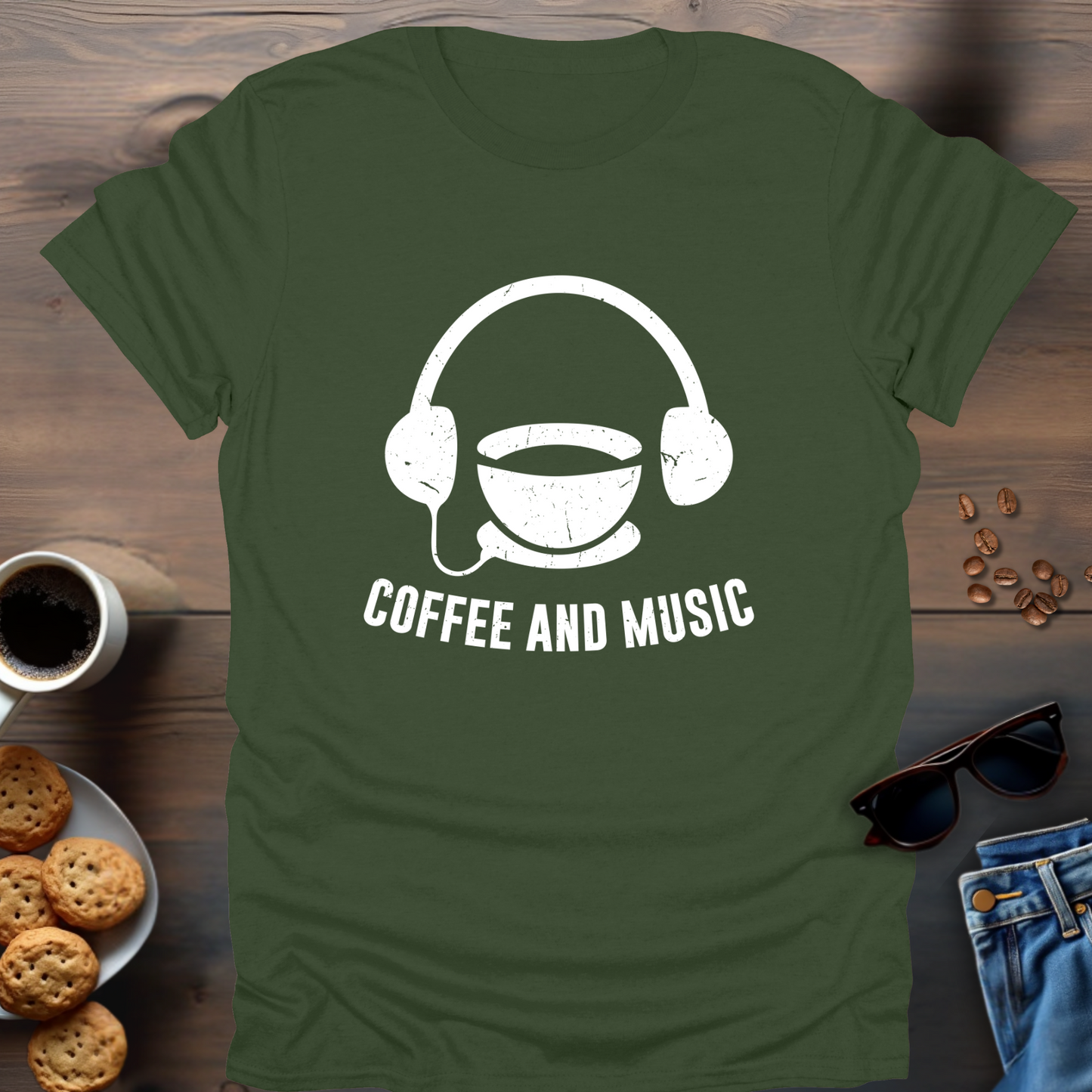 Coffee And Music T-Shirt