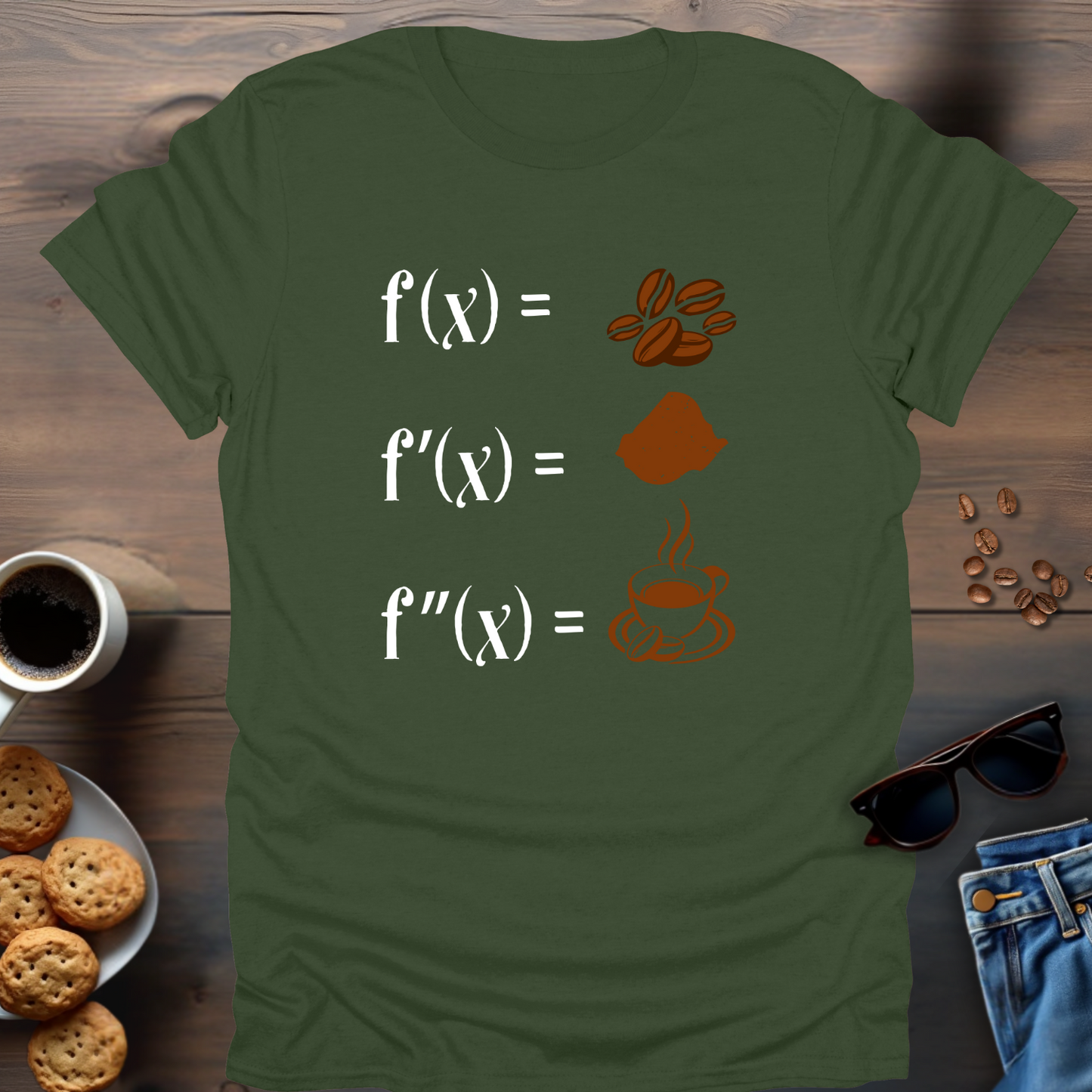 fx Mathematics Coffee T-Shirt