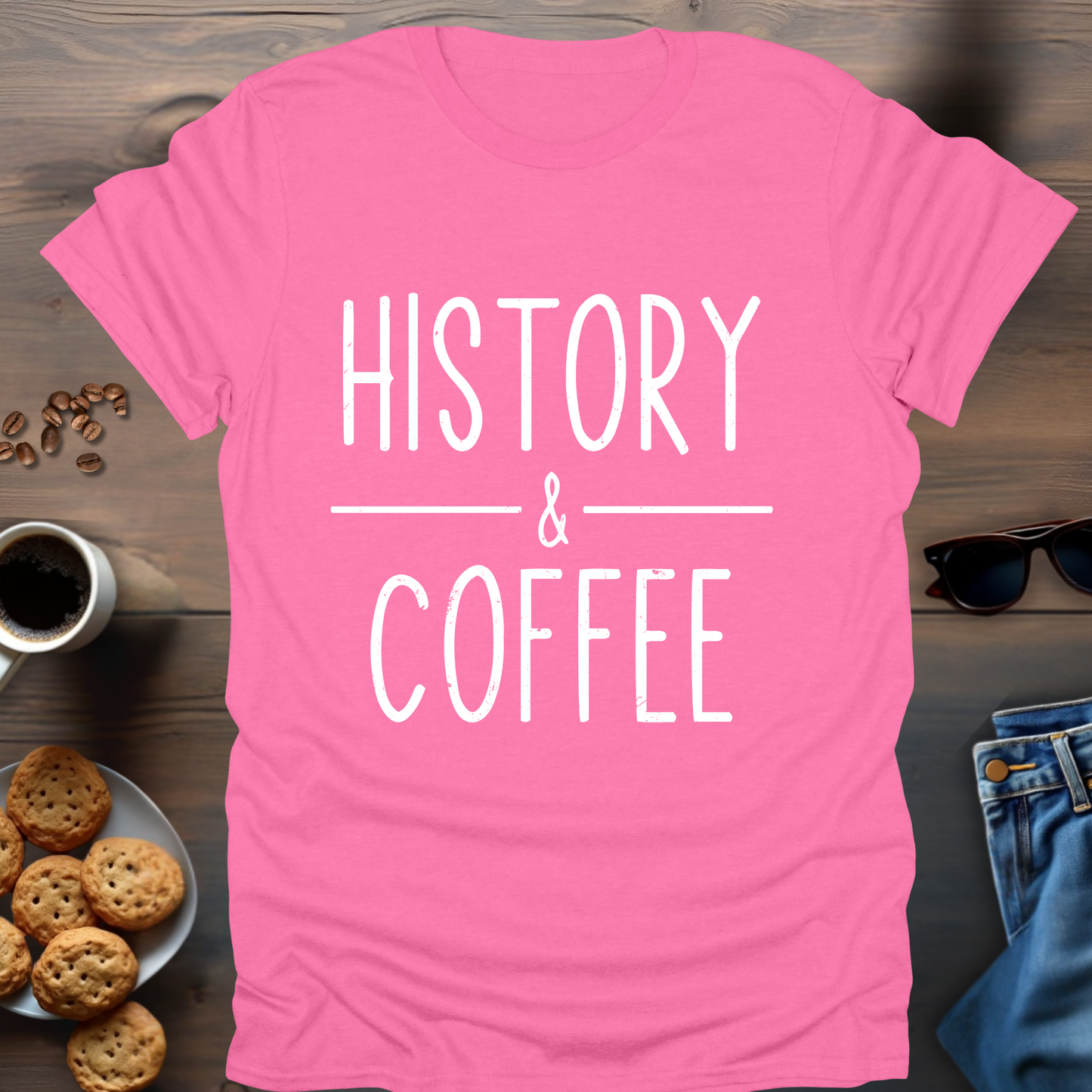 History & Coffee T-Shirt