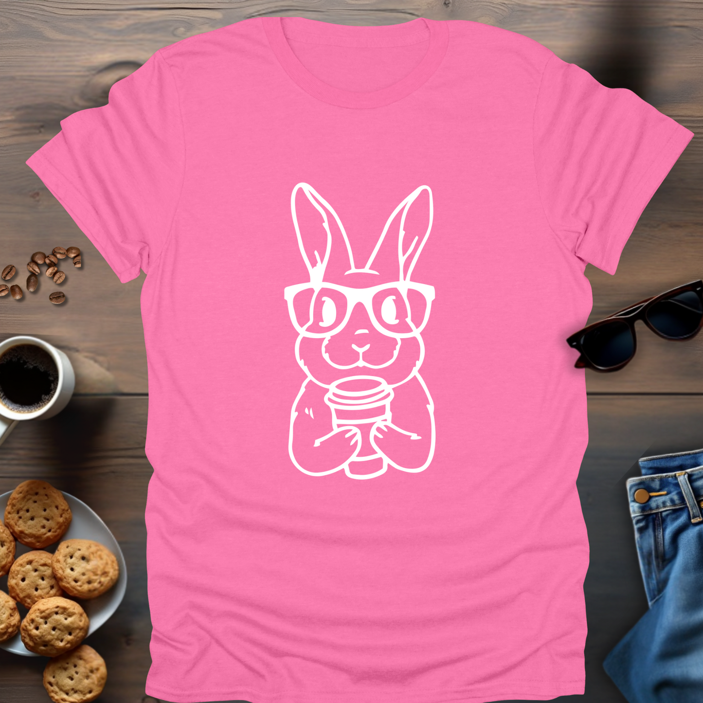 Coffee Bunny T-Shirt