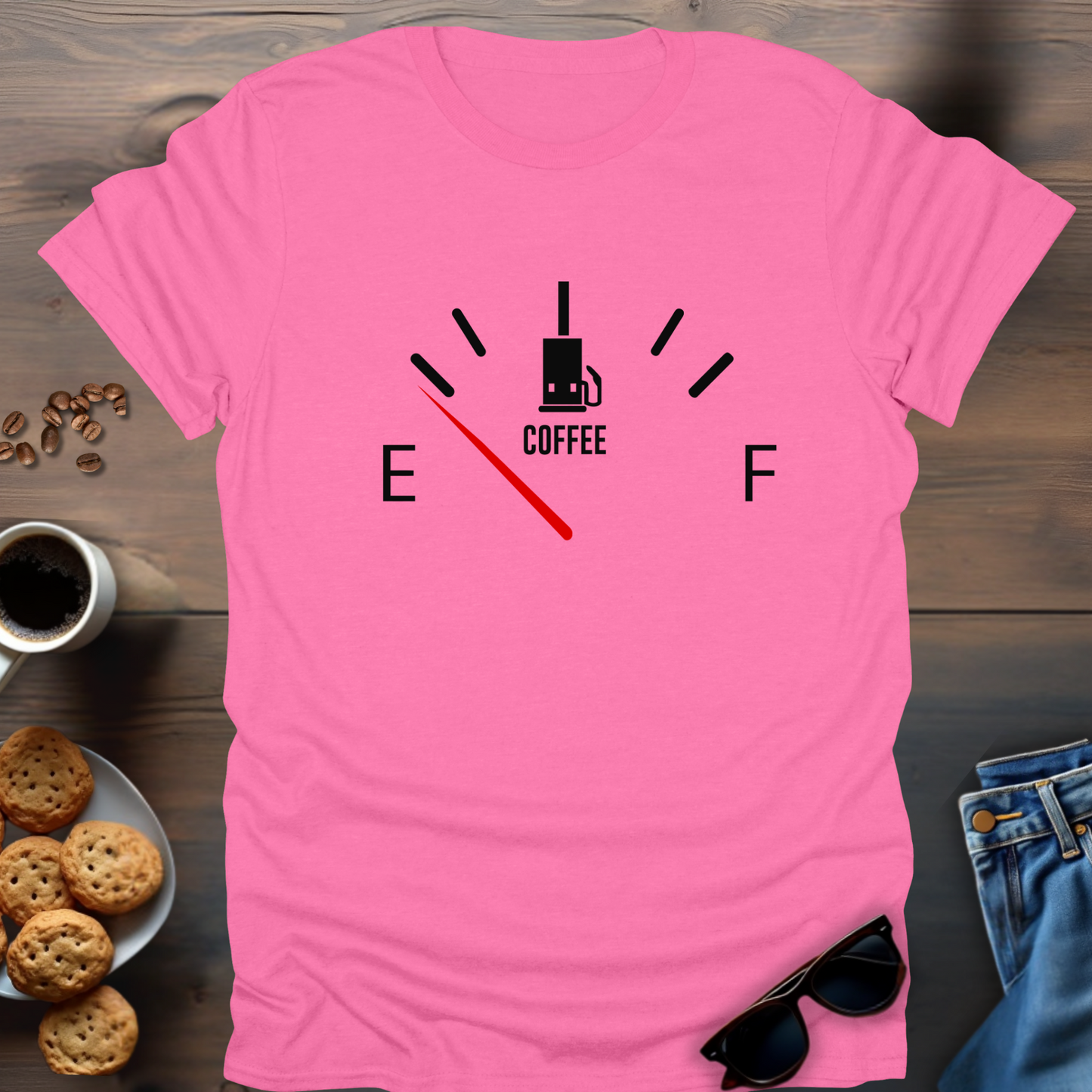 Coffee Fuel Tank T-Shirt