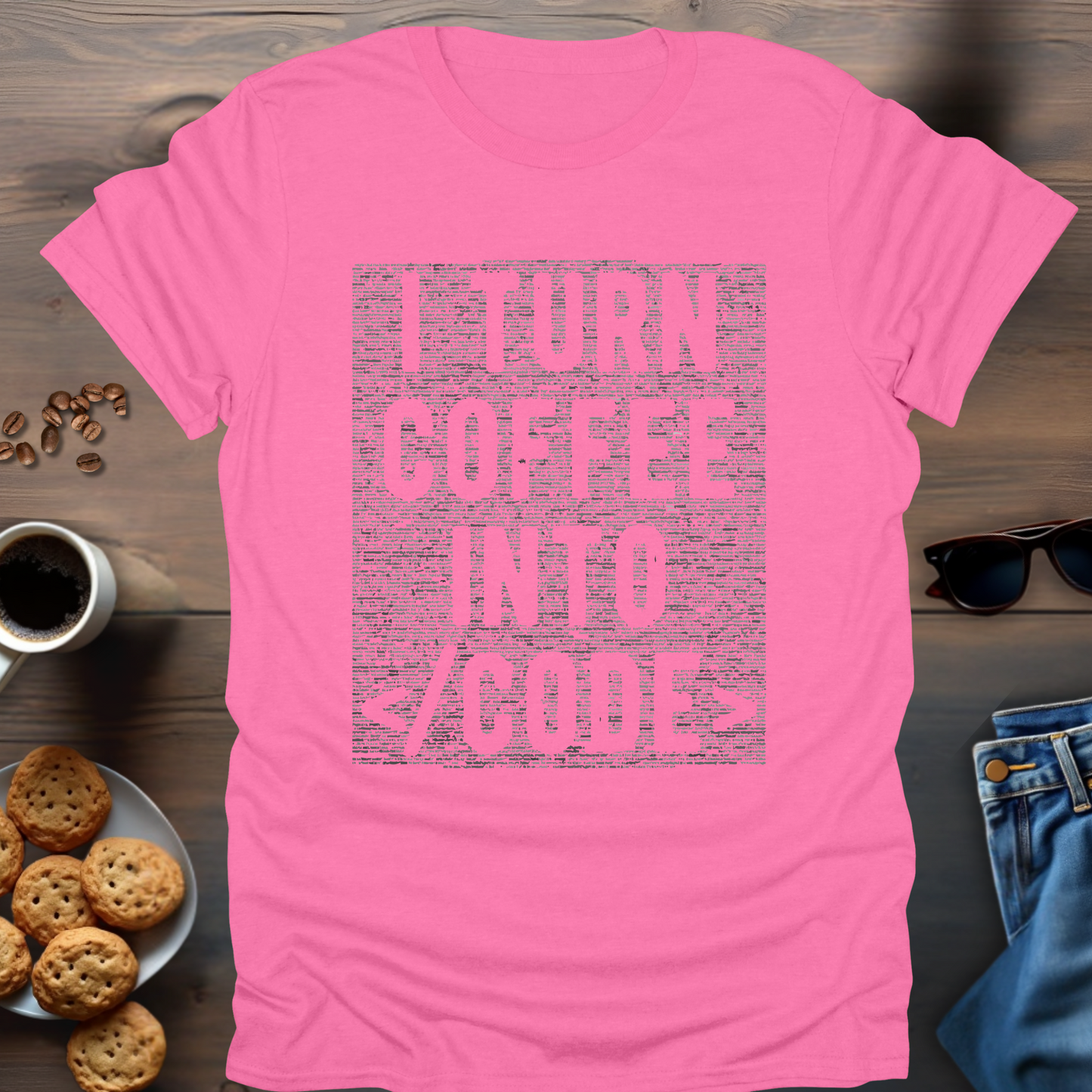 I Turn Coffee Into Code T-Shirt