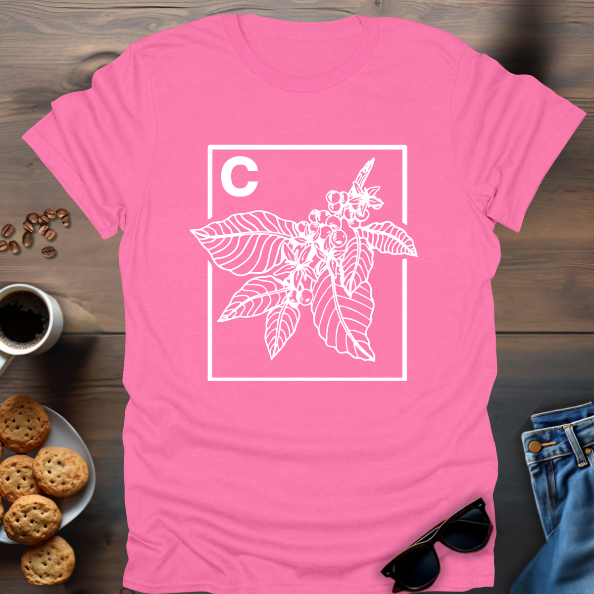 C for Coffee Plant T-Shirt