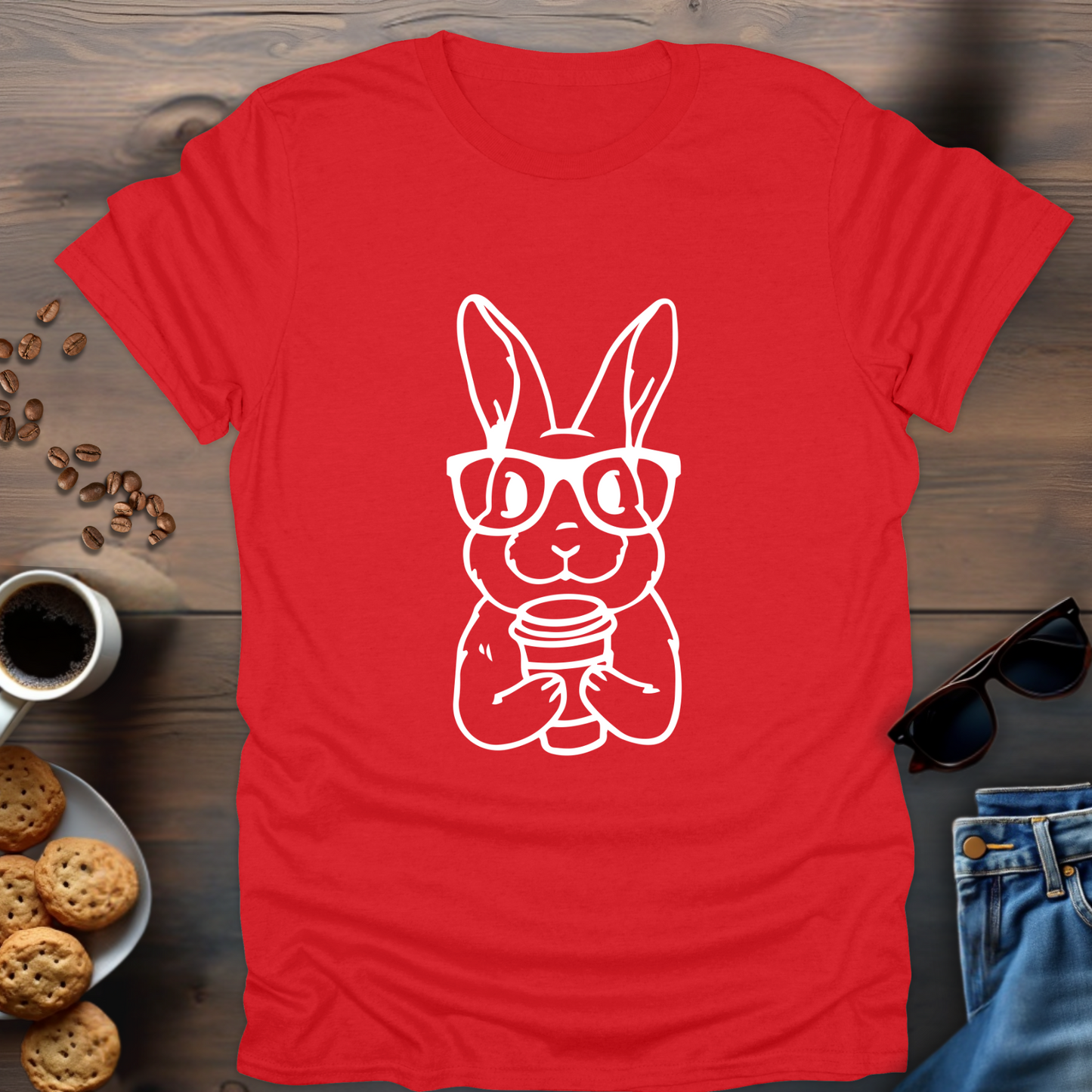 Coffee Bunny T-Shirt