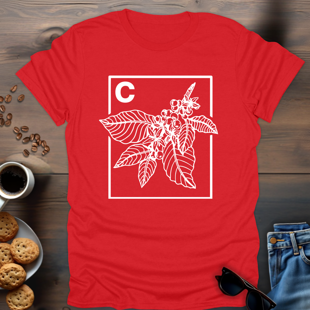 C for Coffee Plant T-Shirt
