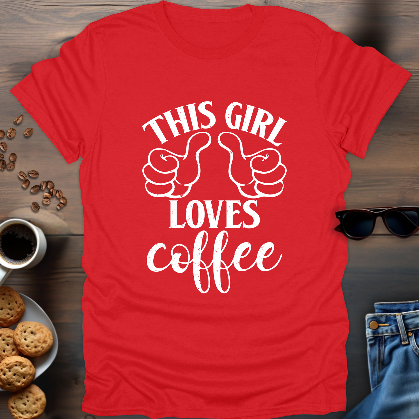 This Girl Loves Coffee T-Shirt