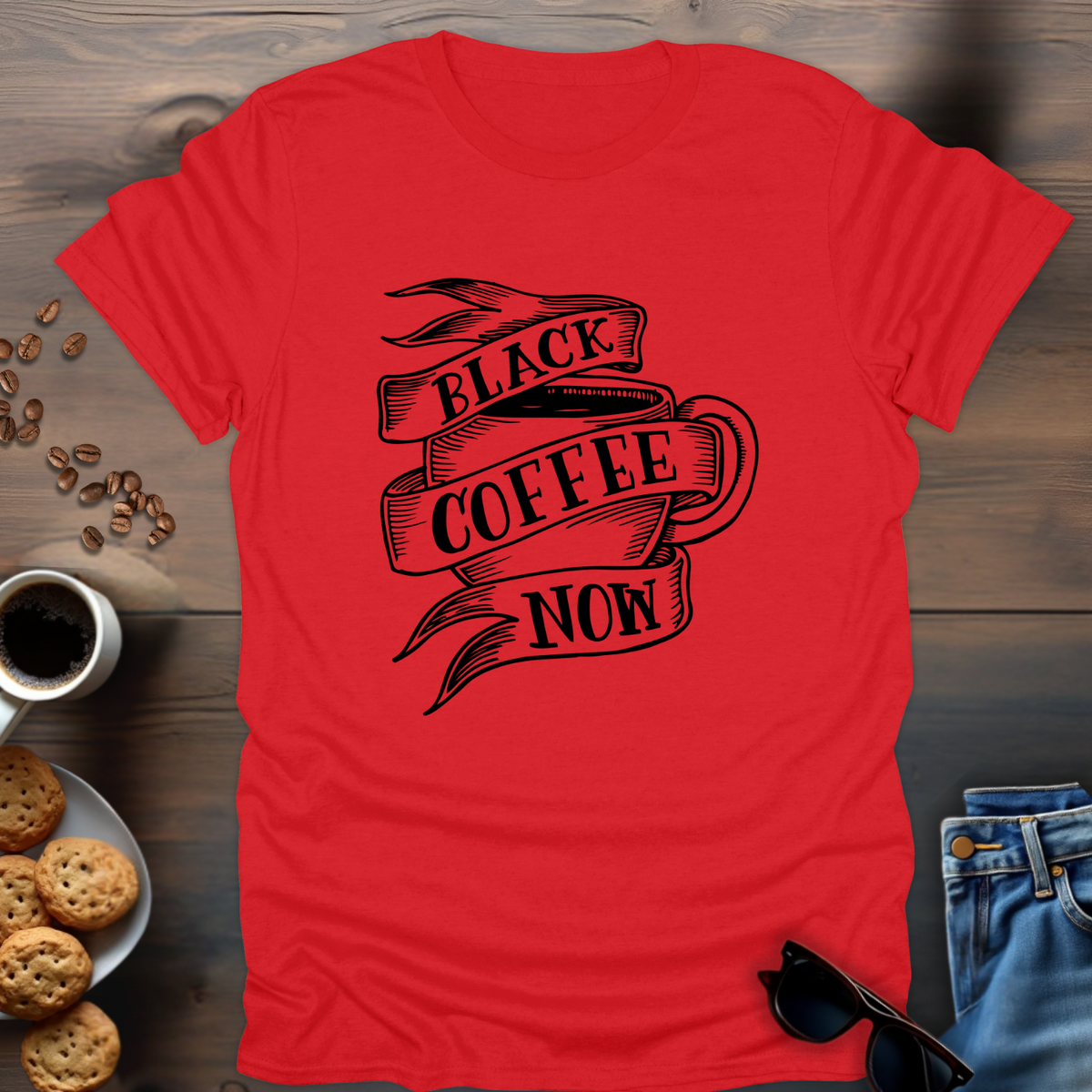 Black Coffee Now T-Shirt
