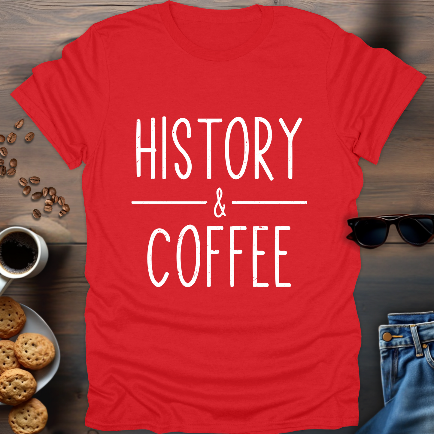 History & Coffee T-Shirt