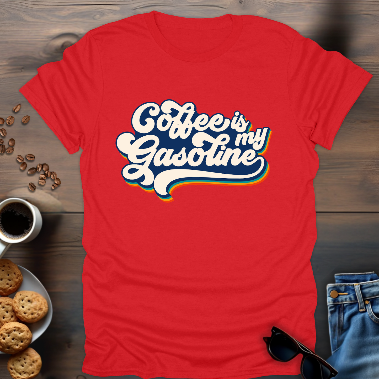 Coffee is my Gasoline T-Shirt