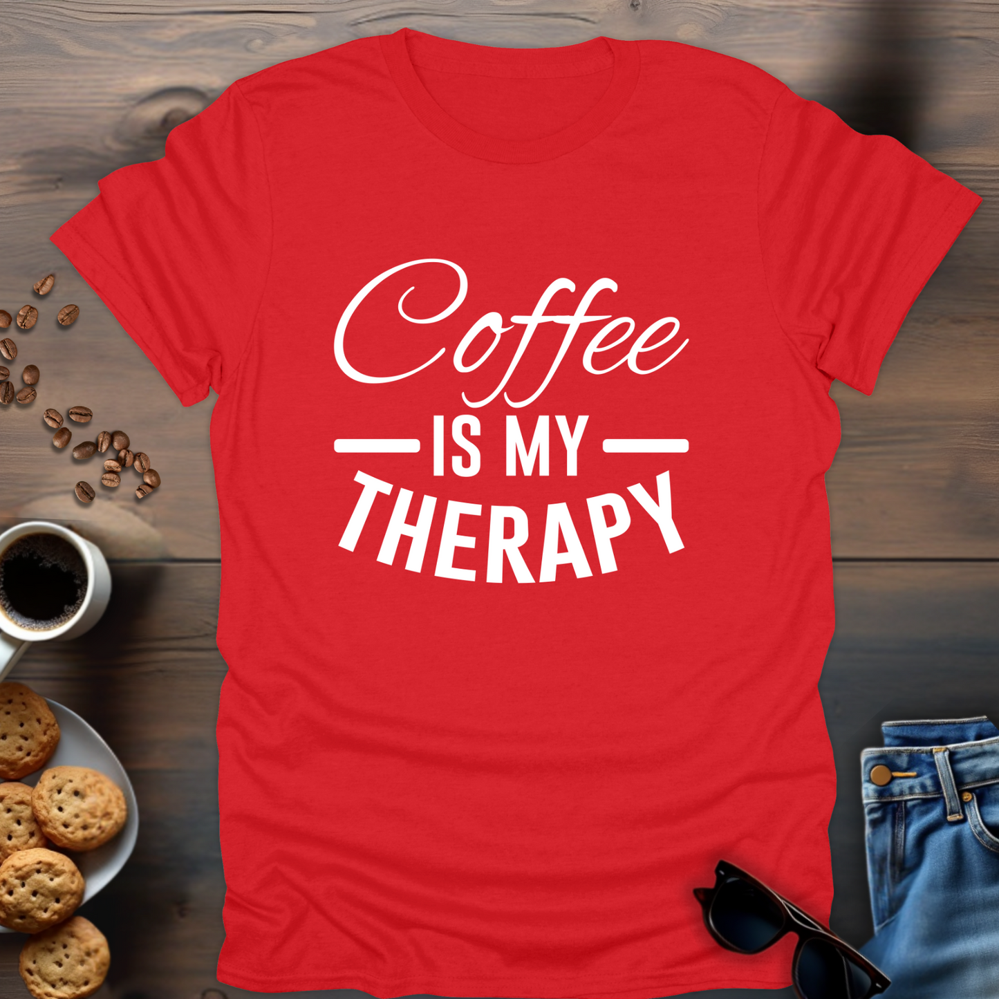 Coffee is my therapy T-Shirt