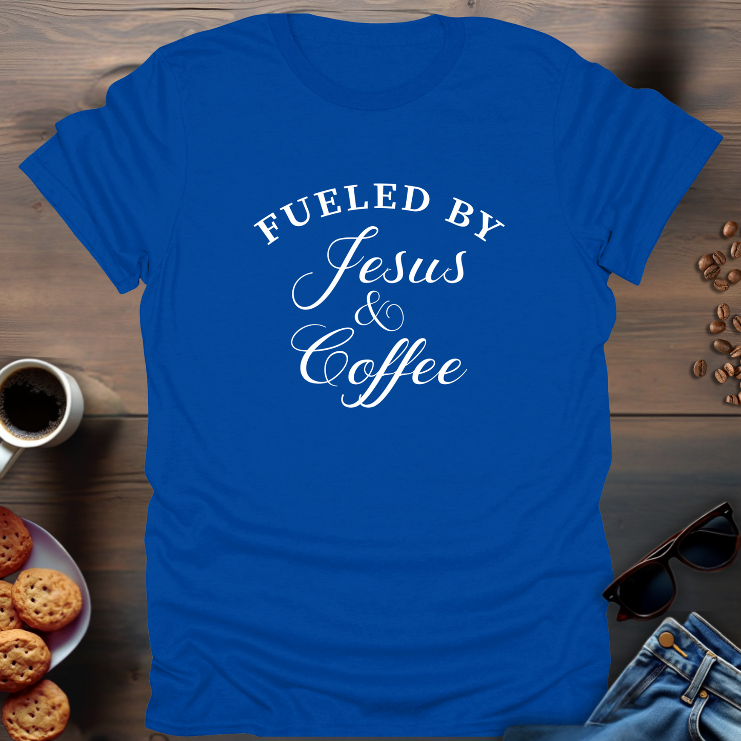 Fueled By Jesus & Coffee T-Shirt