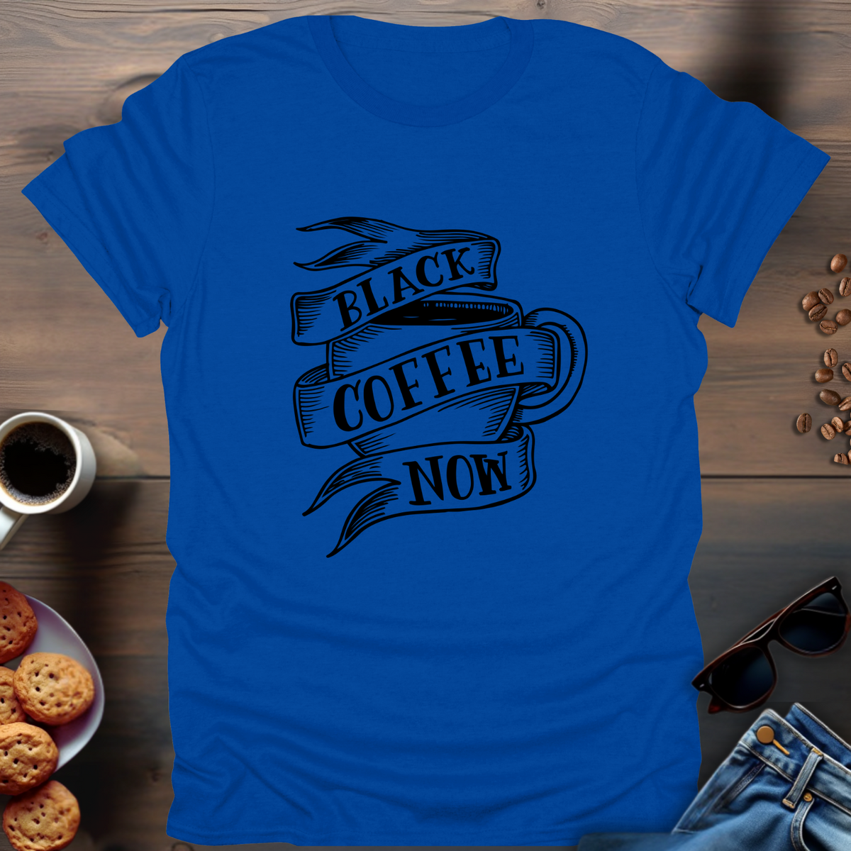 Black Coffee Now T-Shirt