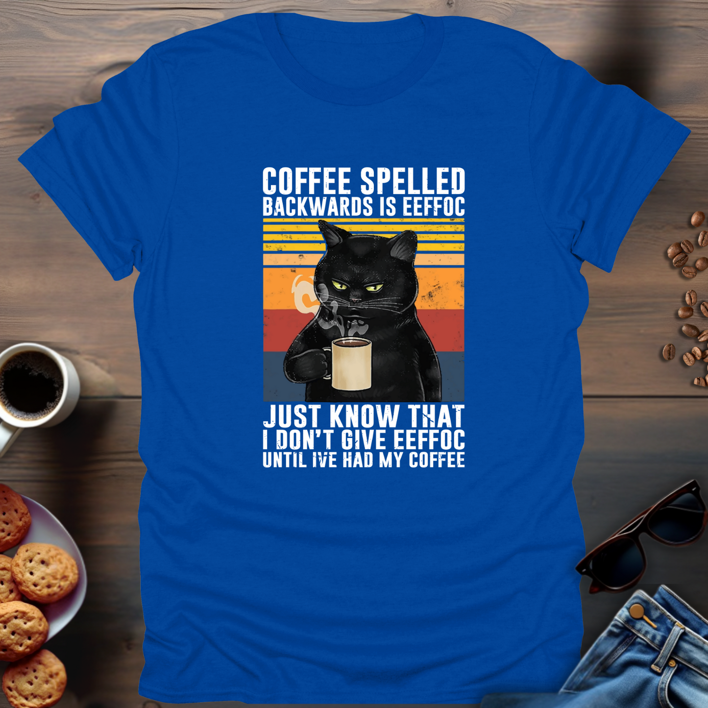 Coffee Spelled Backwards Is Eeffoc T-Shirt