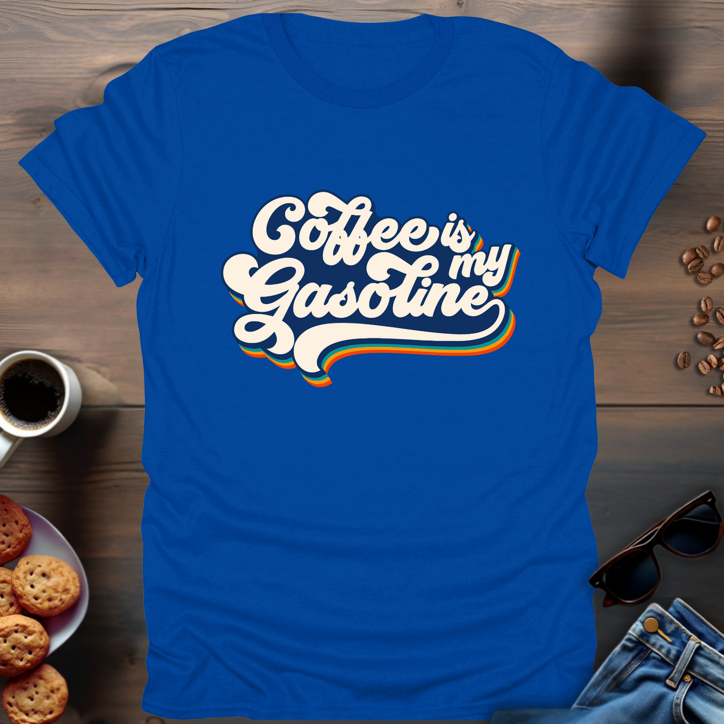 Coffee is my Gasoline T-Shirt