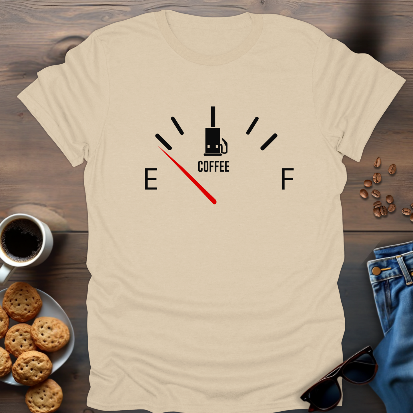 Coffee Fuel Tank T-Shirt