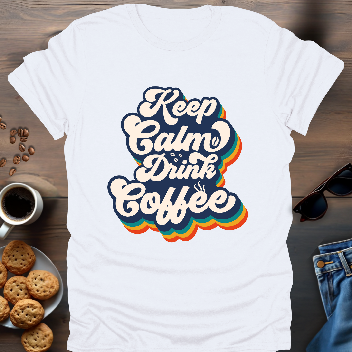 Keep Calm and Drink Coffee T-Shirt