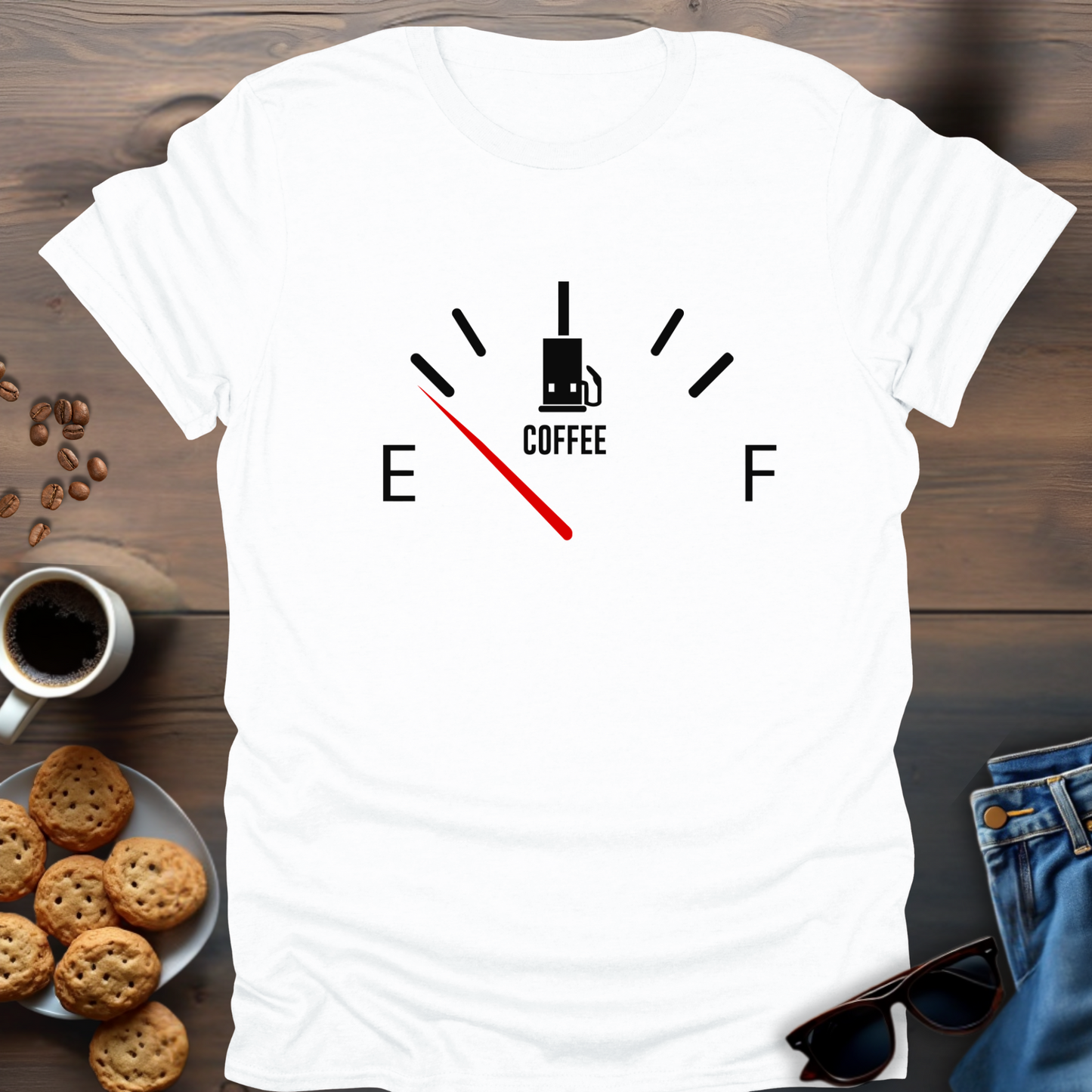 Coffee Fuel Tank T-Shirt