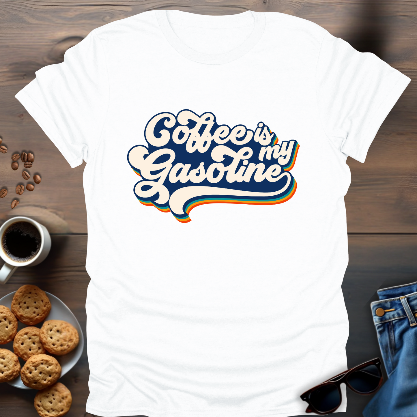 Coffee is my Gasoline T-Shirt