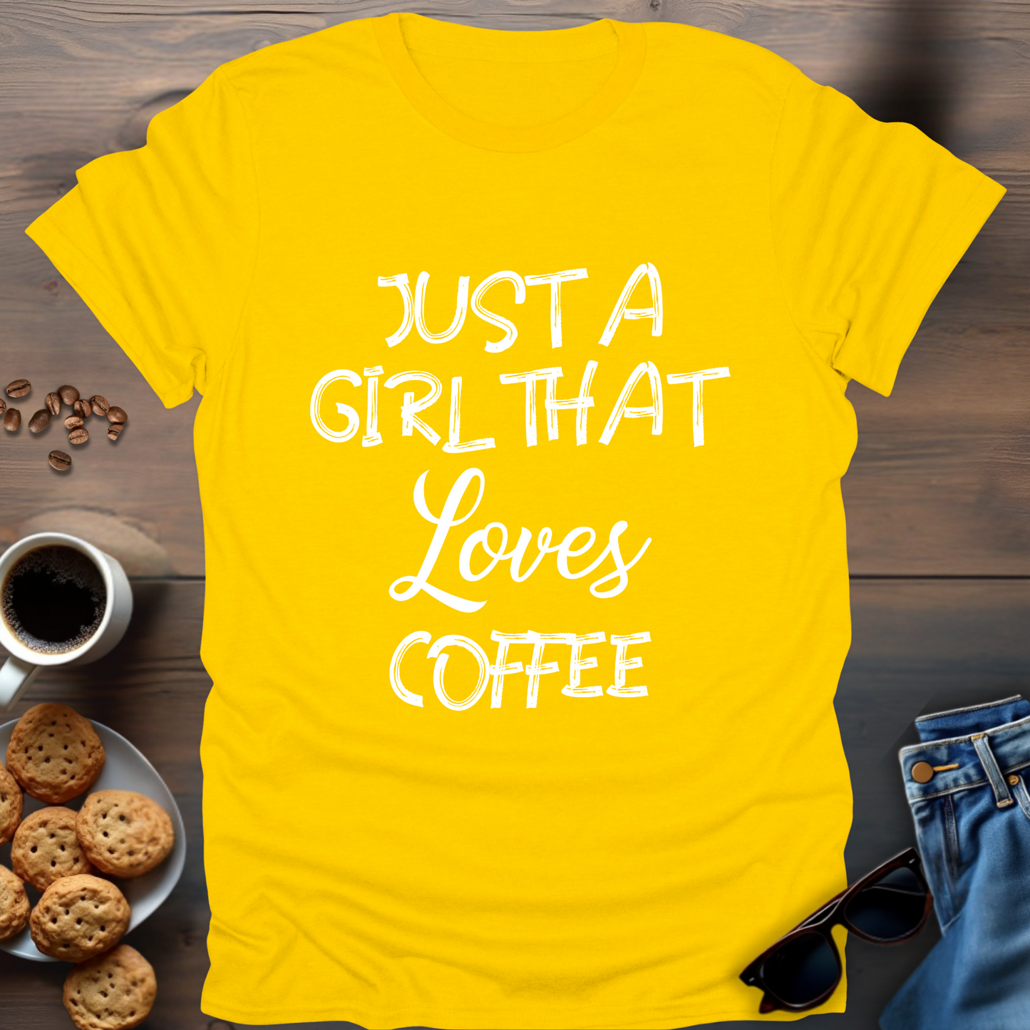 Just a girl that loves Coffee. T-Shirt